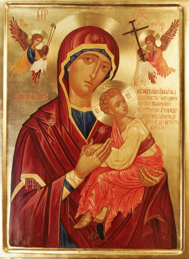 Icono Virgen de La Pasión
