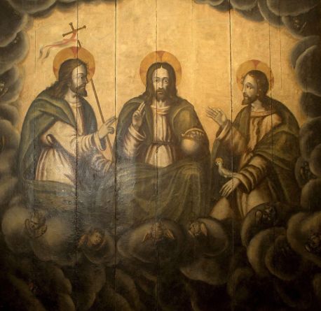 El retablo restaurado de la Santísima Trinidad, del siglo XV - Agencia EFE -